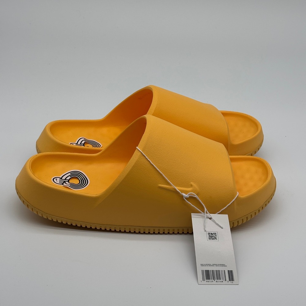 Nike Calm Slide 2.0 Shoes Mens Size 12 Topaz Gold Casual IB0183 700